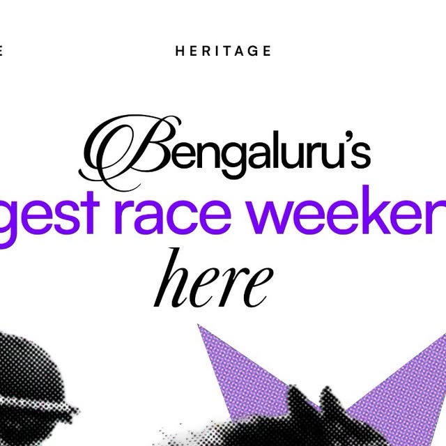 Bengaluru’s race weekend